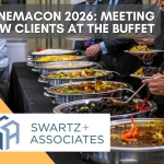 CinemaCon 2026: Meeting New Clients at the Buffet