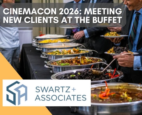 CinemaCon 2026: Meeting New Clients at the Buffet